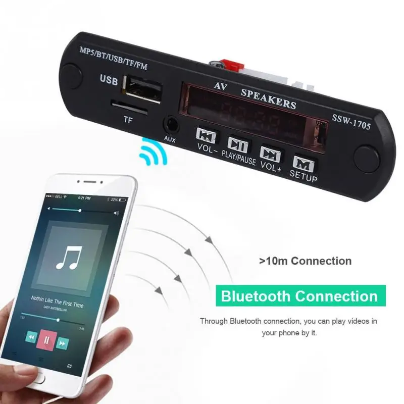 LED Display MP5 Player SSD Stereo 1280*720 HD Bluetooth MP5 Player with