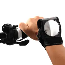Bicycle Rear View Mirror MTB Road Bike Cycling Handlebar Wristband Mirror Safety Back Rearview Mirrors With Pocket Bike Mirrors west biking bicycle cycling rear view mirror mount riding sunglasses rearview mirror bike back mirrors rear view eyeglasses