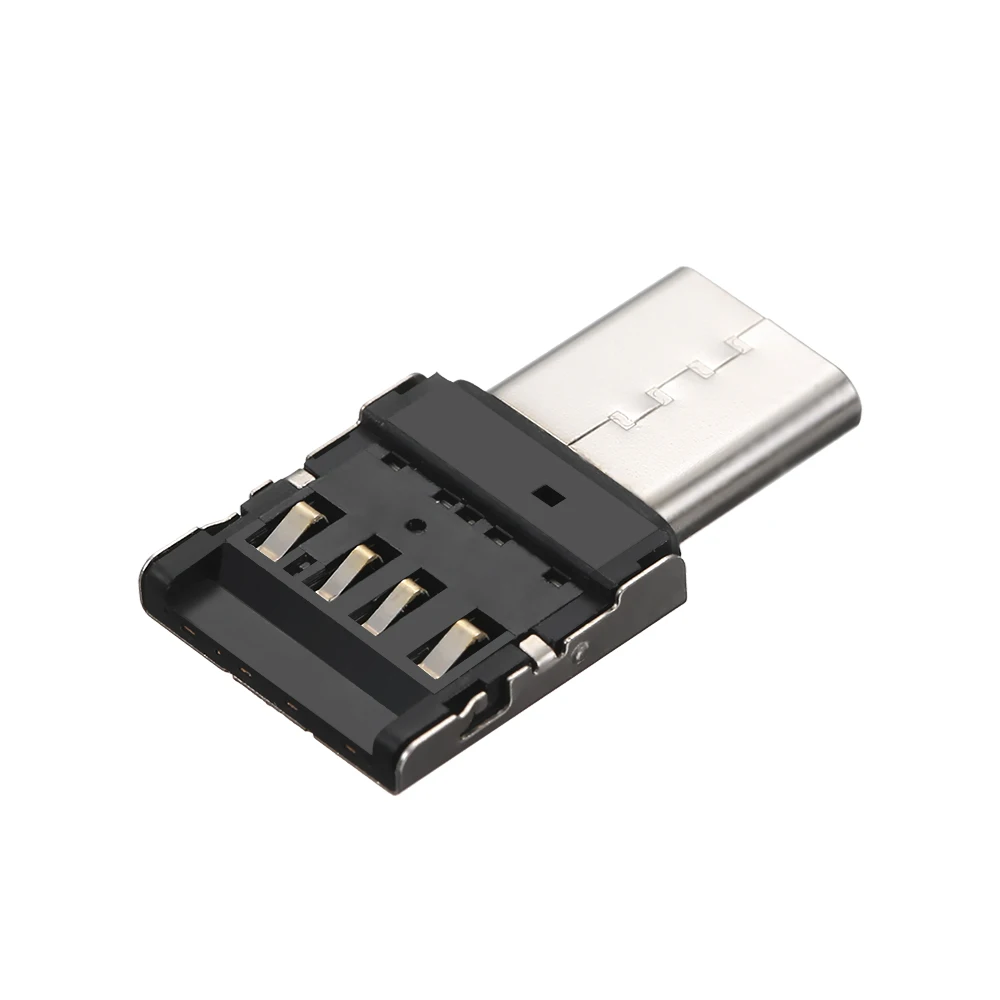 Мини Micro адаптер типа OTG C Male к USB Female конвертер передачи данных для Android