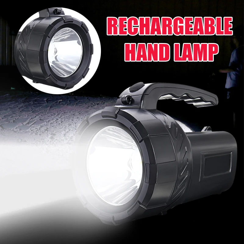 High Power Super Bright LED Searchlight Outdoor Handheld Portable