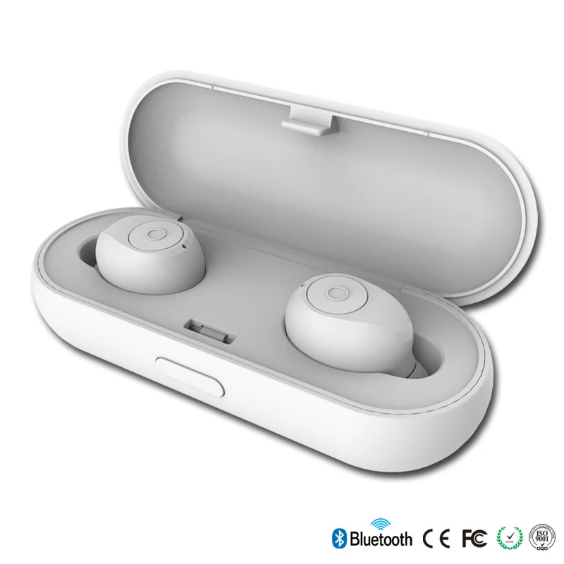 CLAITE B16 Беспроводной наушники вкладыши TWS bluetooth гарнитура стерео звук спортивные с