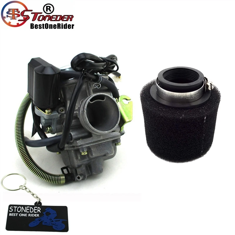 STONEDER PD24 Карбюратор Carb очиститель воздушного фильтра для GY6 125cc 150cc Yerf-Dog GX150 Spiderbox