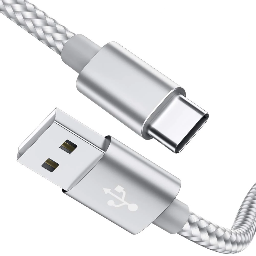 Нейлоновый usb type-C кабель 1 м 2 м для быстрой зарядки данных USB C кабель для samsung S9 S10 Xiaomi mi9 mi8 huawei Зарядное устройство usb type-c шнур