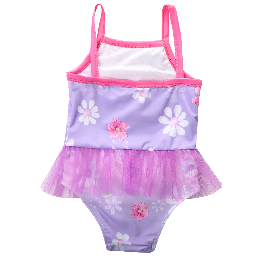 Emmababy Girls Kids Strap Swimwear Bathing One-piece Swimming Suit Swimsuit 2-8Y One Piece Children Swimsuit Swimwear