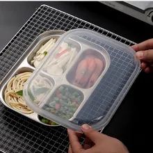 Японский 304 Нержавеющая сталь детская коробка для завтраков термос тепловой Ланчбокс школы герметичные Кухня контейнер для еды Ланчбокс