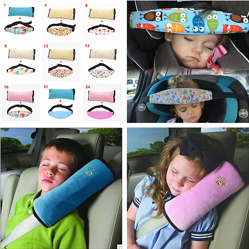 Подушка безопасности для сидения автомобиля, детский ремень безопасности для головы и плеч, подушка для безопасности|Детское безопасное автокресло|   | АлиЭкспресс