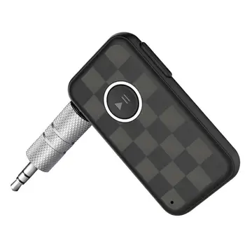 

Bluetooth Receiver Car 3.5mm Music Audio Receiver Handsfree Call Adapter 2 Receive Connections