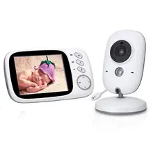 Двухстороннее 3," беспроводной видео Цвет Детские монитор с высоким разрешением Baby няня, безопасность Камера ночное видение температура мониторинга