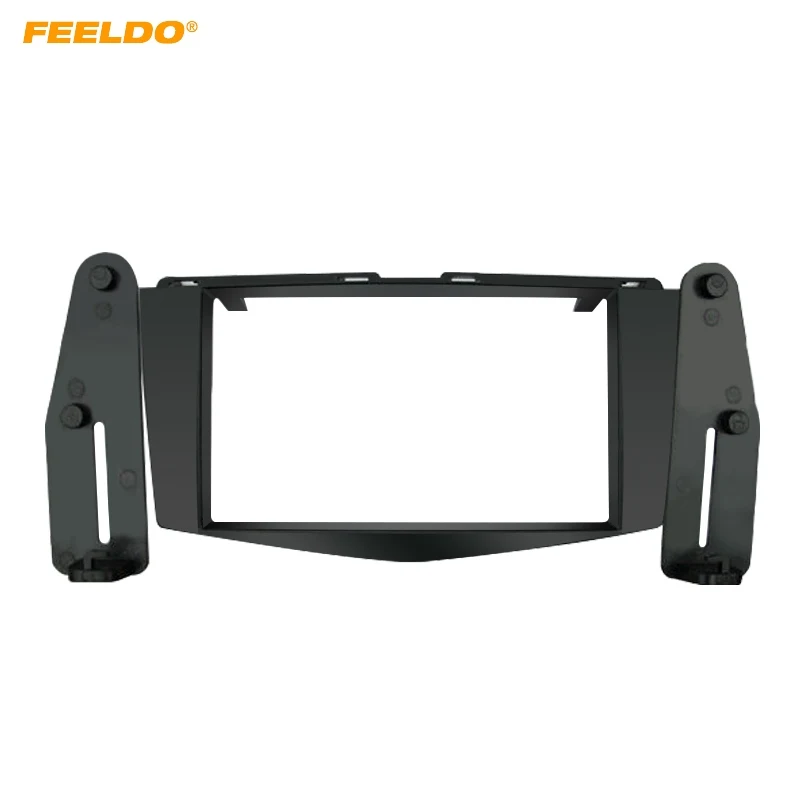 FEELDO Car 2Din CD/DVD Stereo Radio Fascia Frame for BENZ C-KLASSE (W204) 2007 Dashboard Panel Mount Trim Installation Kit | Автомобили и