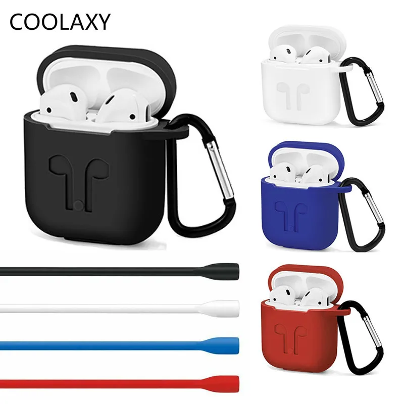 Coolaxy Cl1 аксессуары для Apple Airpods чехол ушной крючок для Air Pods Apple наушники для Airpods пластиковый чехол аксессуар крышка