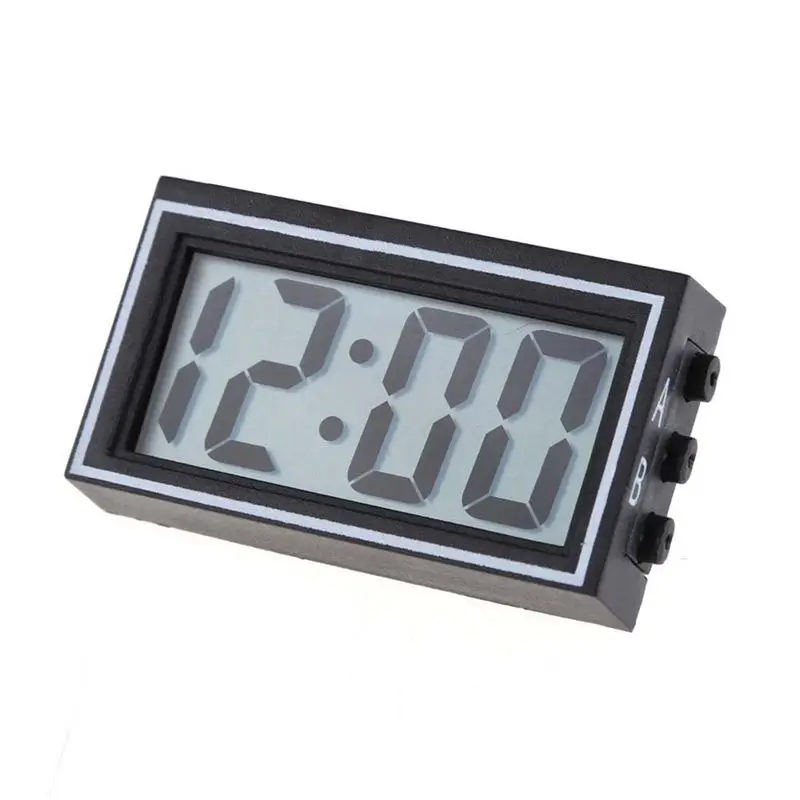 

Mini Digital LCD Auto Car Truck Dashboard Date Time Calendar Clock Black