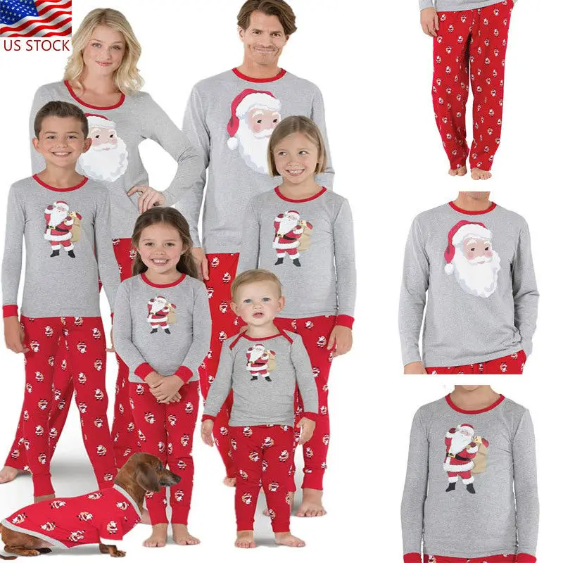 

Family Matching Pyjamas Set Xmas Family Match Pajamas Set New Arrival Hot Christmas Adult Women Men Kid Sleepwear Nightwear