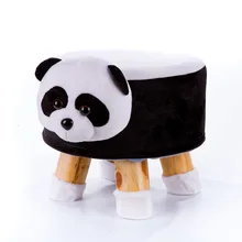 LM19216 Solid Wood Animal Head Stool Cylinder Shoes Stool Children Furniture LM19216 Solid Wood Animal Head Stool Cylinder Shoes Stool Children Furniture
