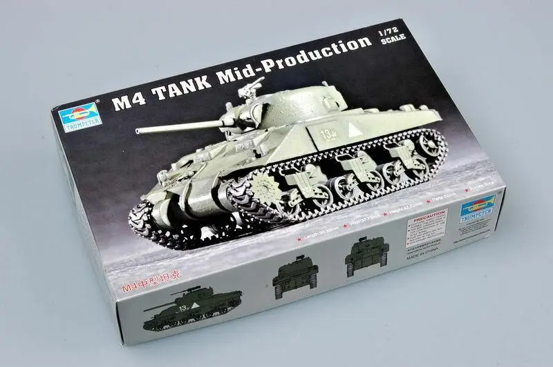 Trumpeter 1/72 07223 M4 бак среднего производства|Наборы для сборки моделей| |