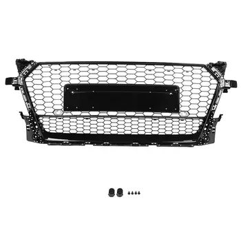 

Front Sport Hex Mesh Honeycomb Hood Grill Black for Audi TT/TTS 8S Gloss Black for TTRS Style 2015 2016 2017 2018 Car Styling