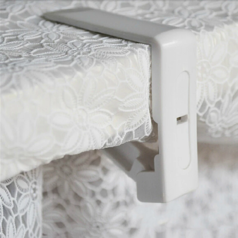 

4pcs Tablecloth Clip Desk Skirt Cover Hotel Restaurant Tablecloth Clamp Holder