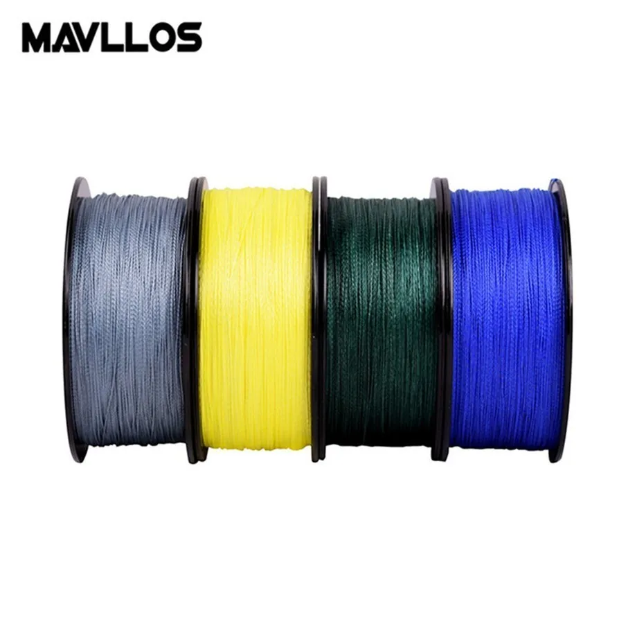 Mavllos Killer 8 80Lb Multifilament плетеная леска 220 м 4 пряди плетение чрезвычайно низкая память