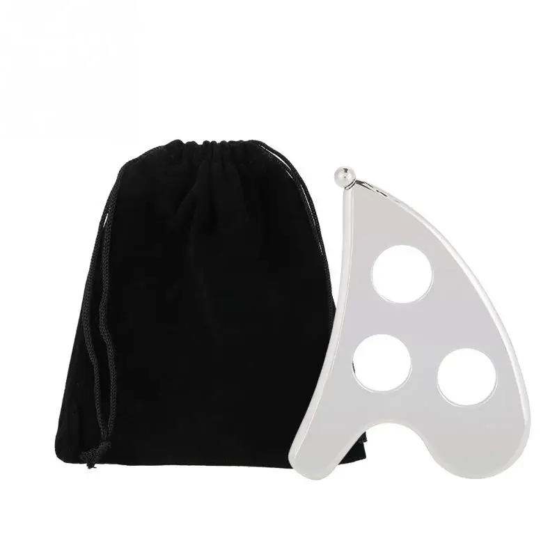 

Stainless Steel Scraping Board Facial Body Gua Sha Massager Physical Therapy Loose Muscle Meridian Massage Pain Relief SPA Tool