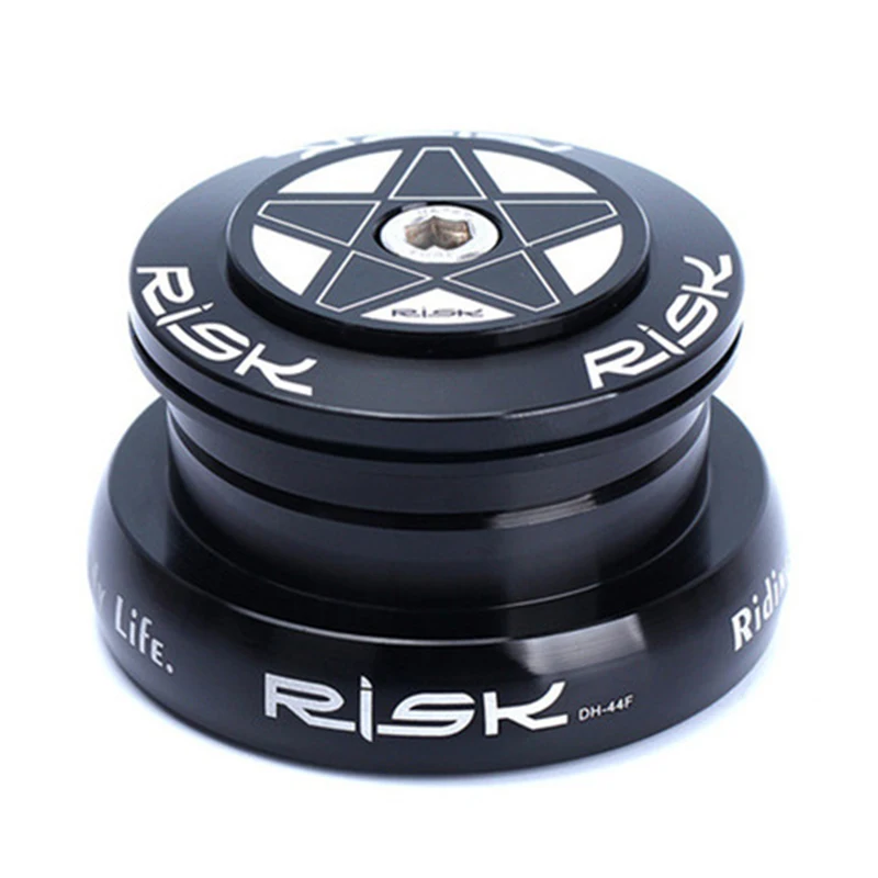 

MTB Bicycle/Bike Headset 44MM External Bearing Headset For 1.5 Taper Pipe Fork Straight Tube Frame Bike Headset Top Cap Stem