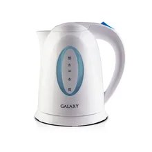 Чайник электрический Galaxy GL 0218(Мощность 2200 Вт, объем 1.7 л, автоотключение при закипании и отсутствии воды, подсветка, съемный фильтр, вращение 360°