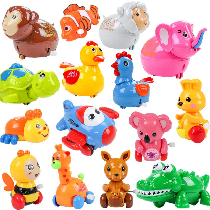 1PCS Mini Wind Up Toys Clockwork Animal 