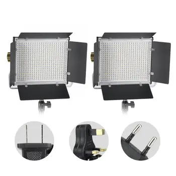 

W480S 2 Pack Dimmable LED Video Light 3200-5600K Bi-color CRI95+ with Folding Stand for YouTube, indoor and outdoor