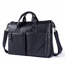 Винтажная мужская сумка-портфель из натуральной кожи портфель для человека сумка-портфель деловая сумка для ноутбука сумка через плечо