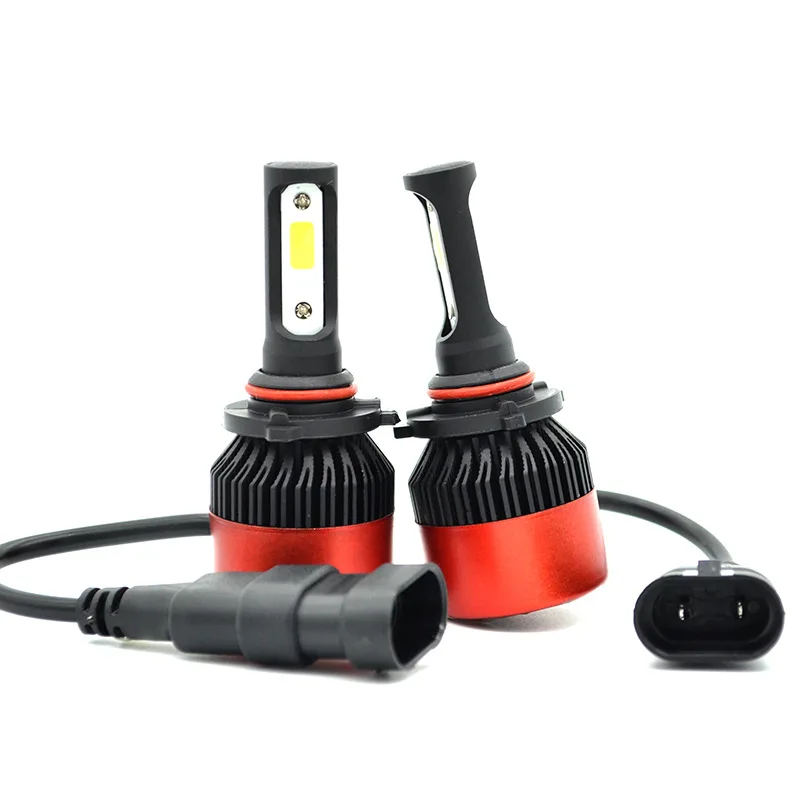 

H4 led h7 headlights h1 led bulb car light h3 hb4 h11 led lamp for auto 12V h27 880 9006 9005 hb3 h9 h8 h13 HB5 72W bulb