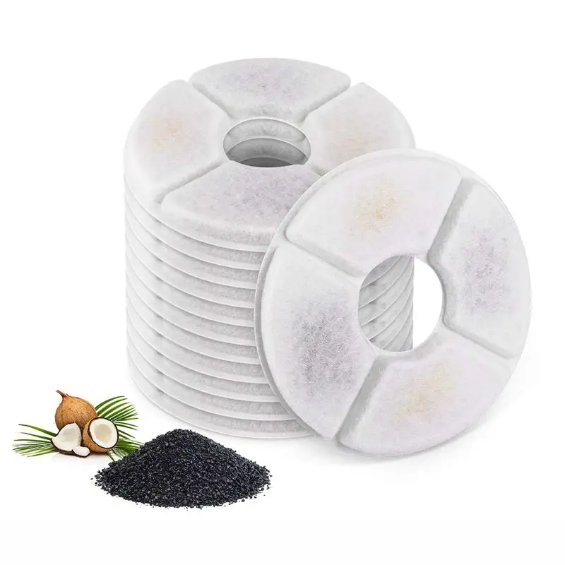 

Filters For Cat Fountain-Pack Of 12, Cat Fountain Filters, Suitable For The Flower Fountains And Most Same Size Cat Fountains.