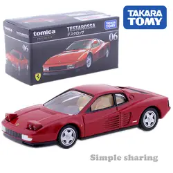 Takara Tomy Tomica Premium 06 Ferrari Testarossa весы 1: 61 двигатели автомобиля литая металлическая модель коллекционные новые детские игрушки
