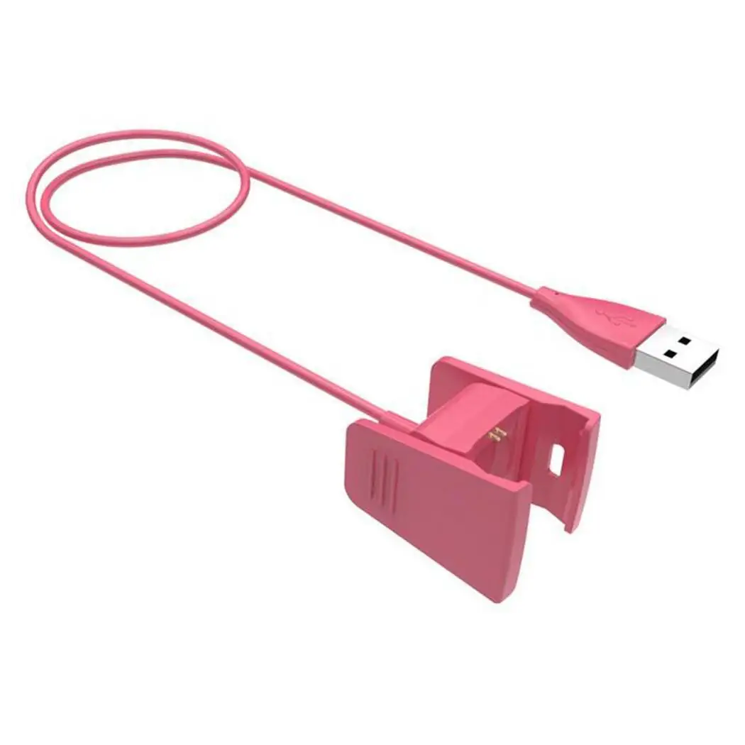 Кабель зарядного устройства для зарядной док станции Смарт часы USB розового