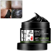 Бамбуковый уголь, черная грязевая маска, увлажняющий крем для удаления пор, крем от акне для лица, быстро Очищающий Крем 120 г