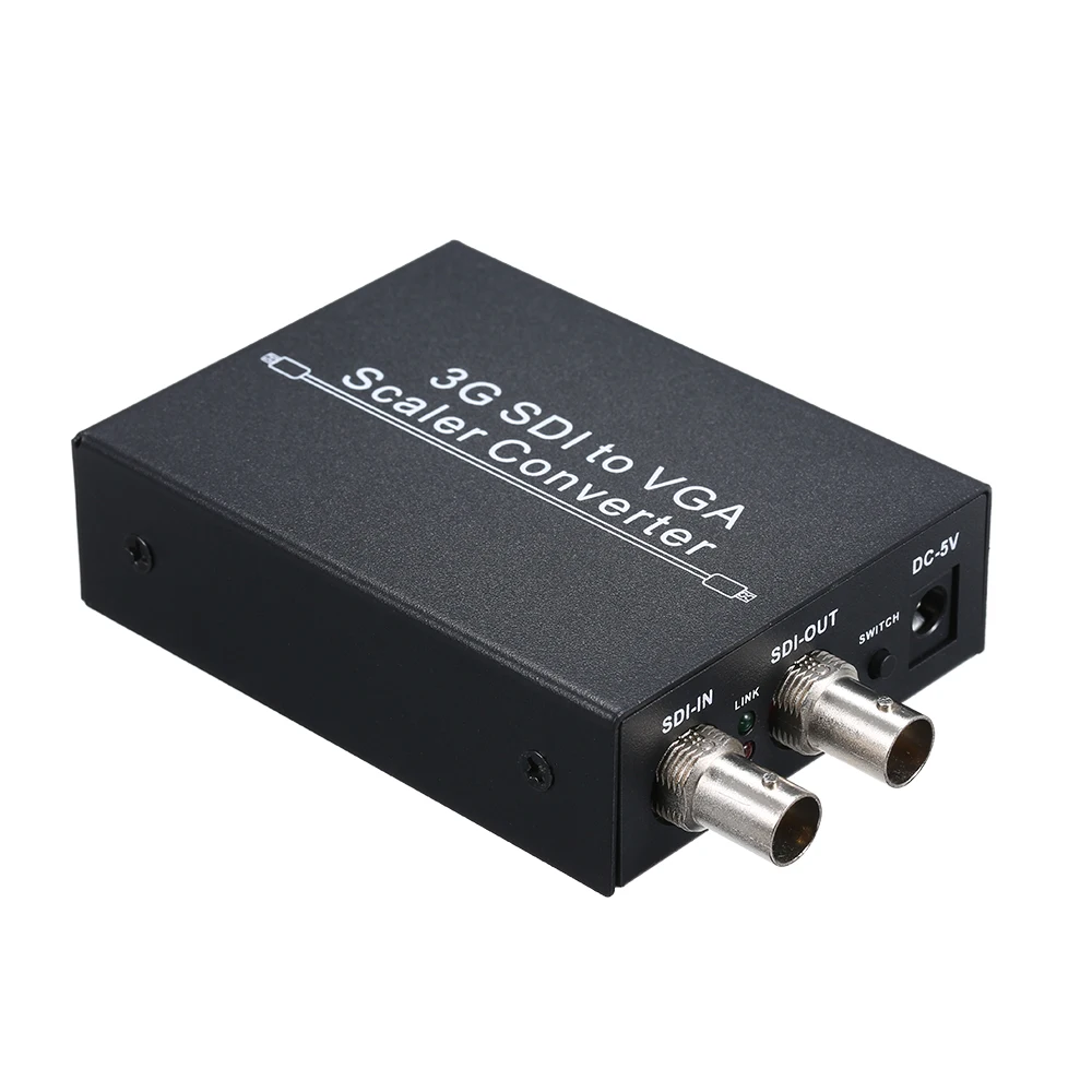 Преобразователь звука 2 970 Гбит/с SDI в VGA с сигналом 3G 1080P преобразователь скалера