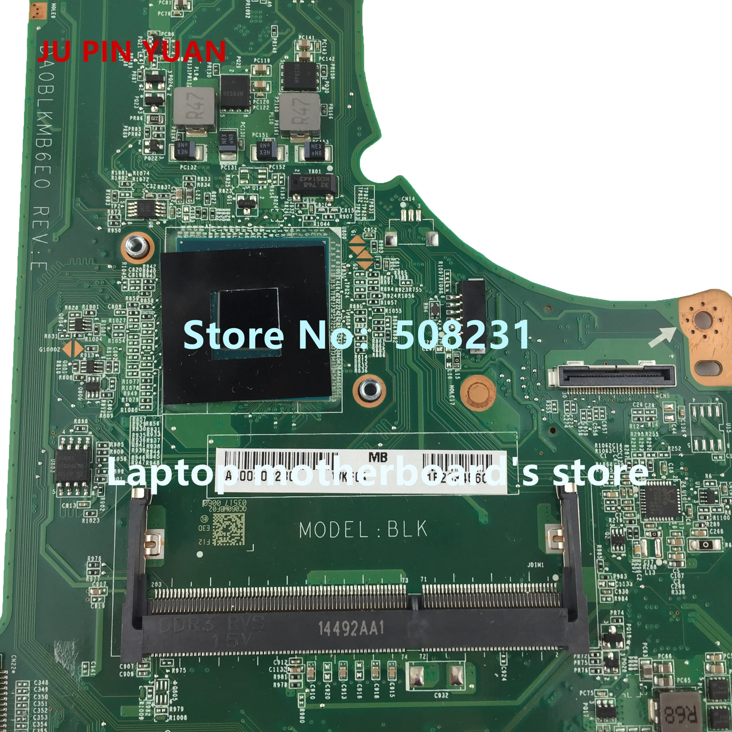 JU PIN юаней дороже; A000302280 DA0BLKMB6E0 материнская плата для ноутбука Toshiba Satellite L50 L50-B L55 L55-B ноутбук материнская плата полностью протестирована