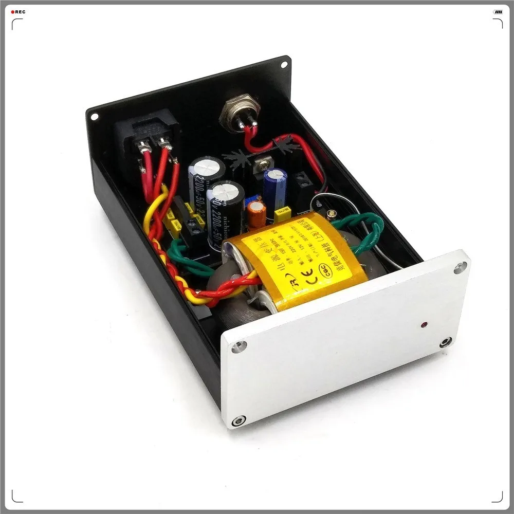 15 Вт Линейный источник питания LM317 DC5V 12V/1.5A с выпрямленным фильтром Регулируемый