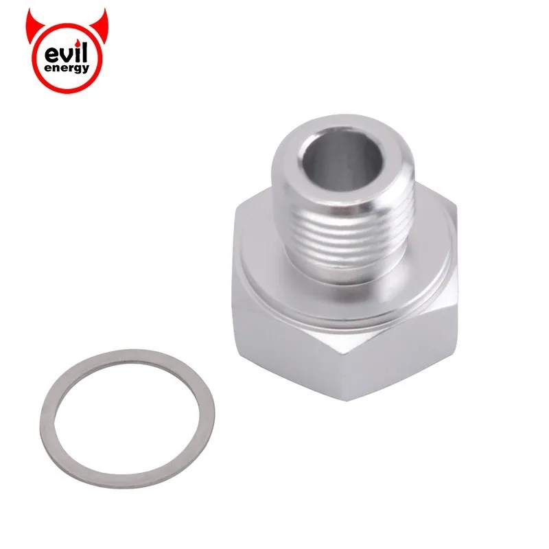 

evil energy Engine Parts Swap Male M16*1.5 Adapter Female 1/8 NPT Aluminum Oil Pressure Sensor For LS1 LS Car Styling