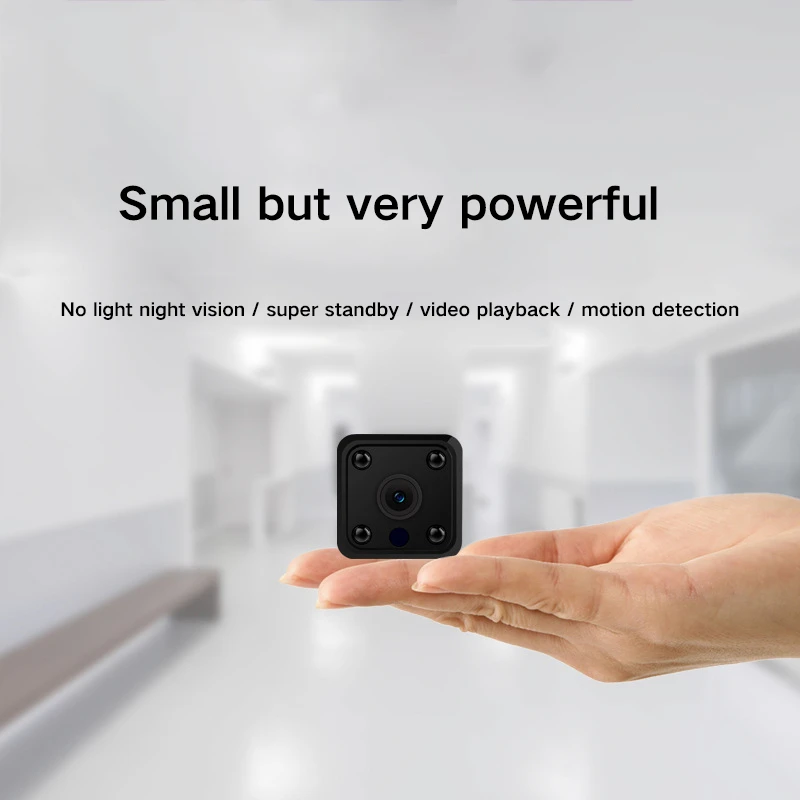 

1080P HD Mini WIFI IP Camera Mini Security Camera Night Vision Motion Detect Mini Camcorder Loop Video Recorder Built-in Battery