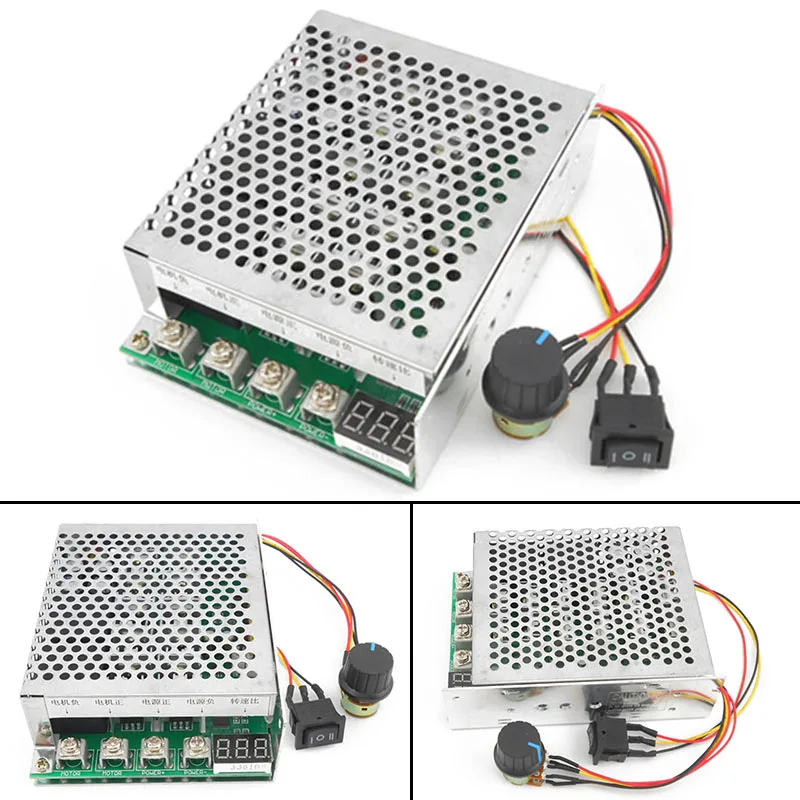 

High Quality Motor Controller 60A DC12v 24v 36v 48v Reversible Motor Speed Controller Control Governor