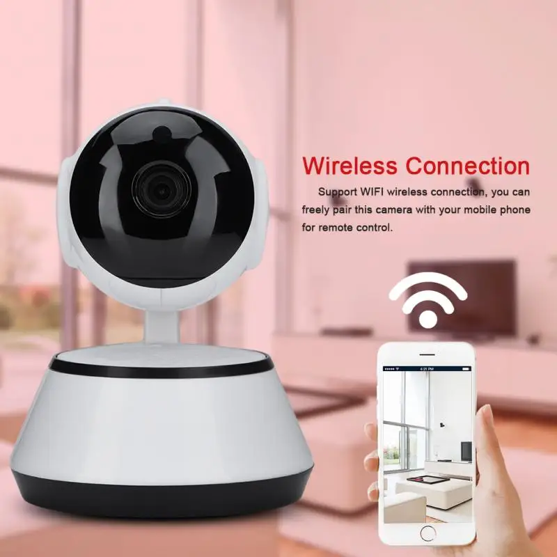 

Home Security IP Camera Wi-Fi 720P DC 5V Wireless Network Camera CCTV Camera Surveillance Night Vision Baby Monitor 2019