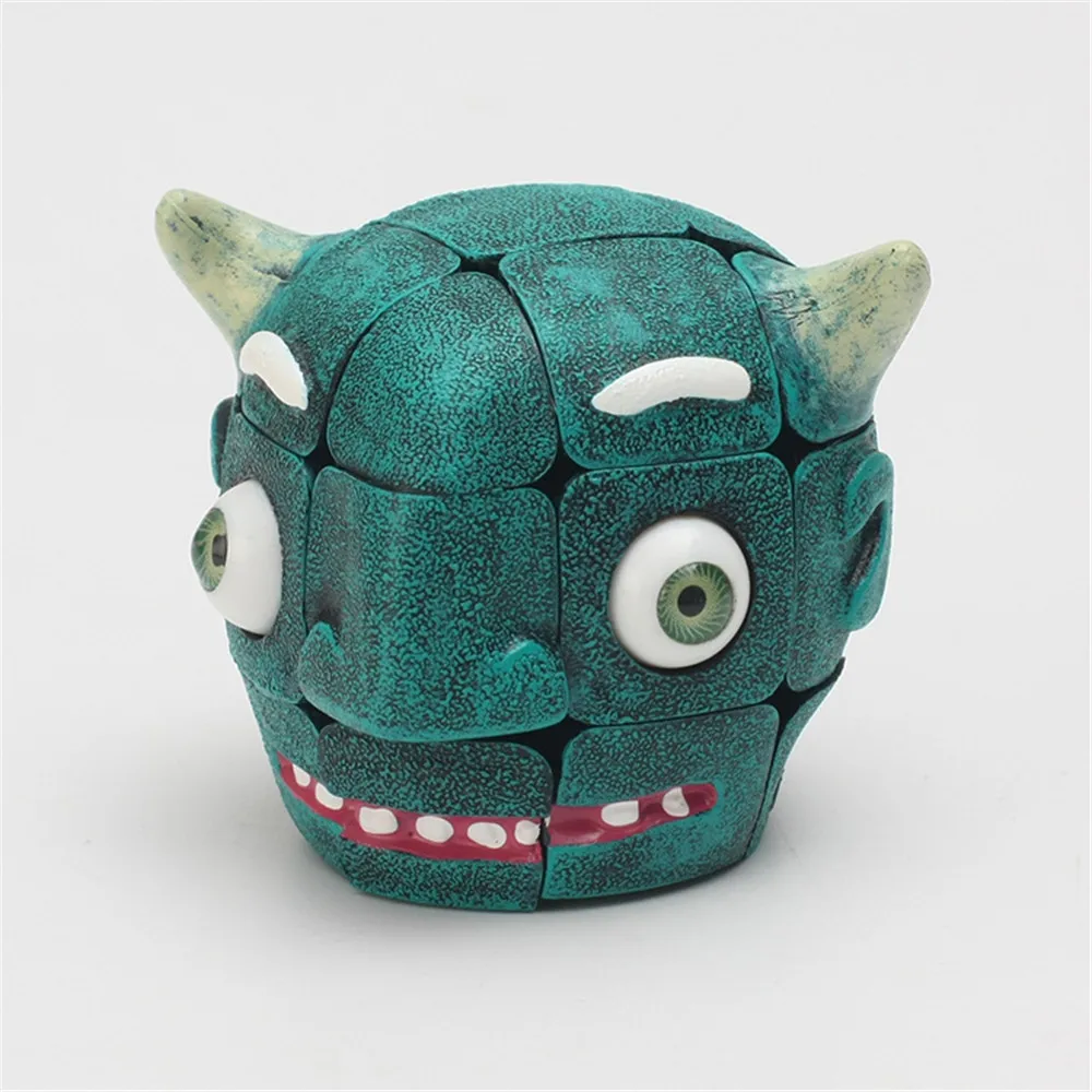 кубик рубика Интеллектуальный Магический головоломка 3D Carni Chaak Ox head Новинка день