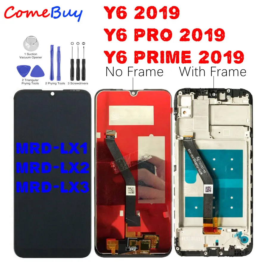 

Original 6.09" LCD For HUAWEI Y6 2019 Y6 Pro 2019 Y6 Prime 2019 MRD-LX1f LCD Display Touch Screen Digitizer Assembly Replacement