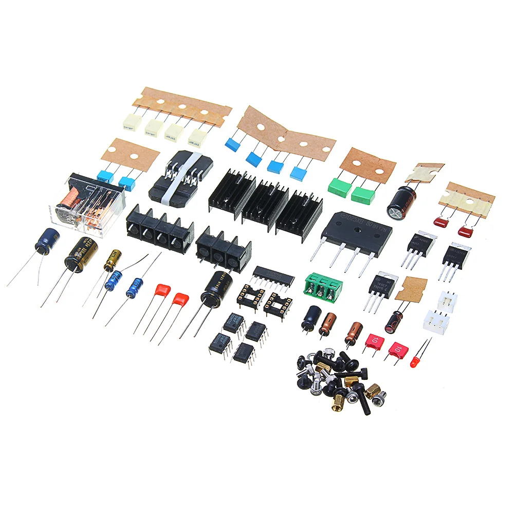LEORY Высокая мощность DIY LM3886 усилитель мощности плата Комплект DC Servo 5534 независимый