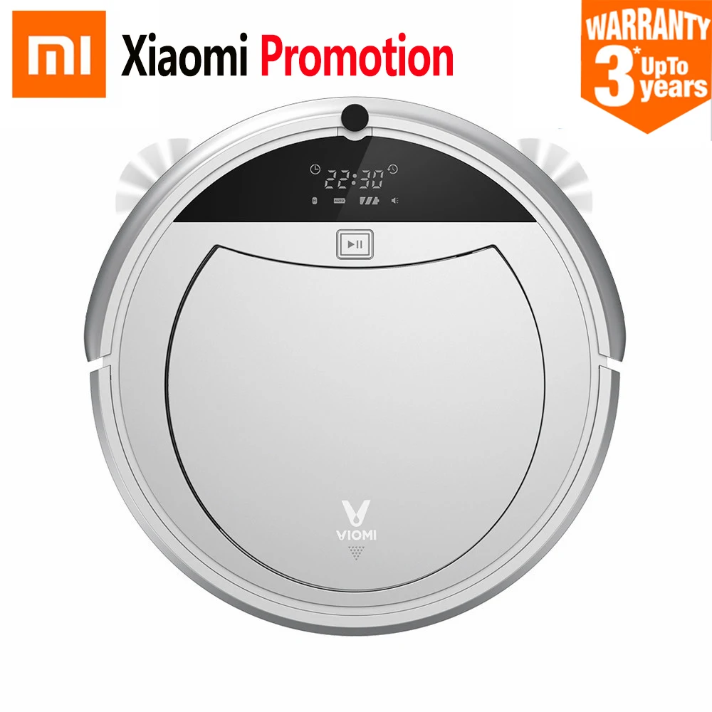 

New Original Xiaomi Viomi Robot Vacuum Cleaner LCD Auto-Sweeping Dust Remote Control Path Planning Smart Wireless Vacuum Cleaner