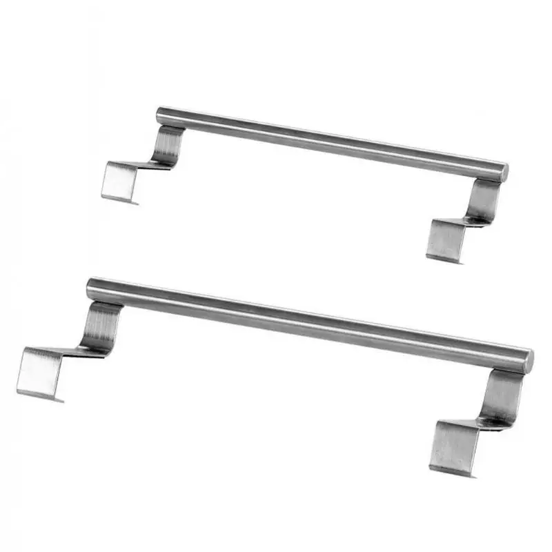 

Stouge Stainless Steel Towel Rack Kitchen Cupboard Hanger Storage Shelf