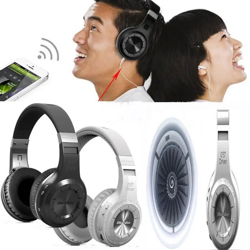 

New Convenience Bluedio Turbine Hurricane Bluetooth 4.1 Wireless Stereo Headset