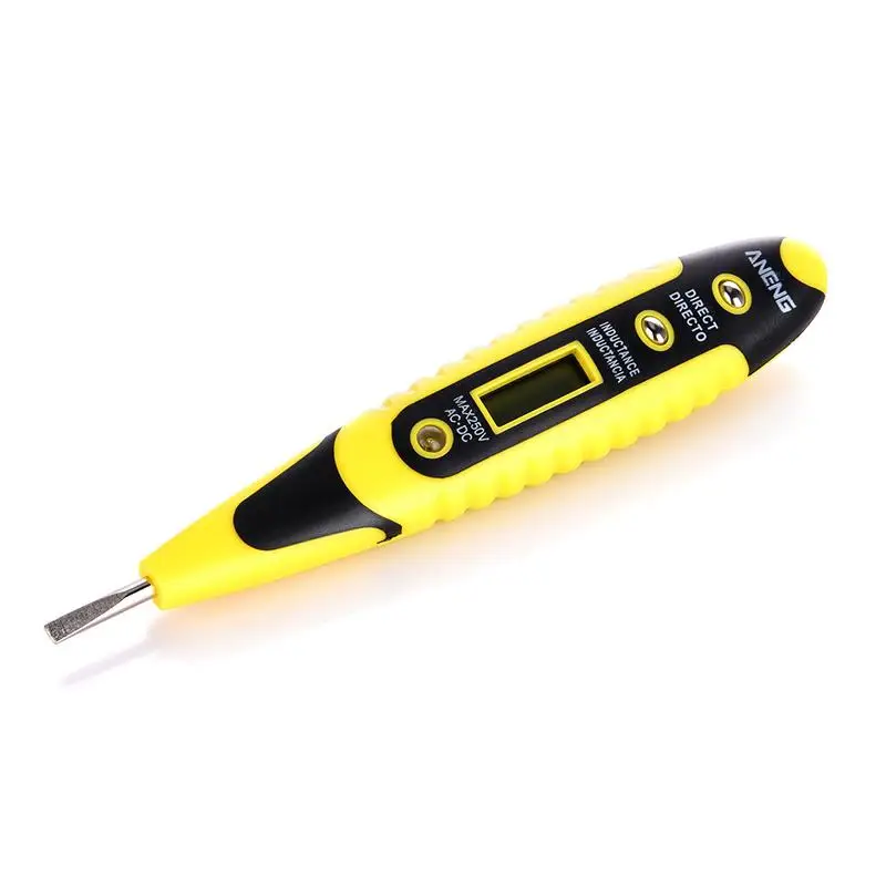 

Multi-Function Digital Induction Test Pencil Screwdriver Electrical Tester With LED Light Power Tools AC/DC New Arrival