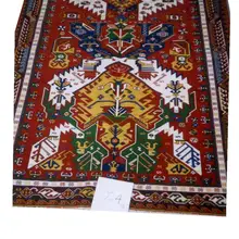 SOUMAK чистая Новая Зеландия шерсть ручной экзотические этнические ветер трехмерный тканный ковер 58 см x 73 см gc150-024gc150souyg28