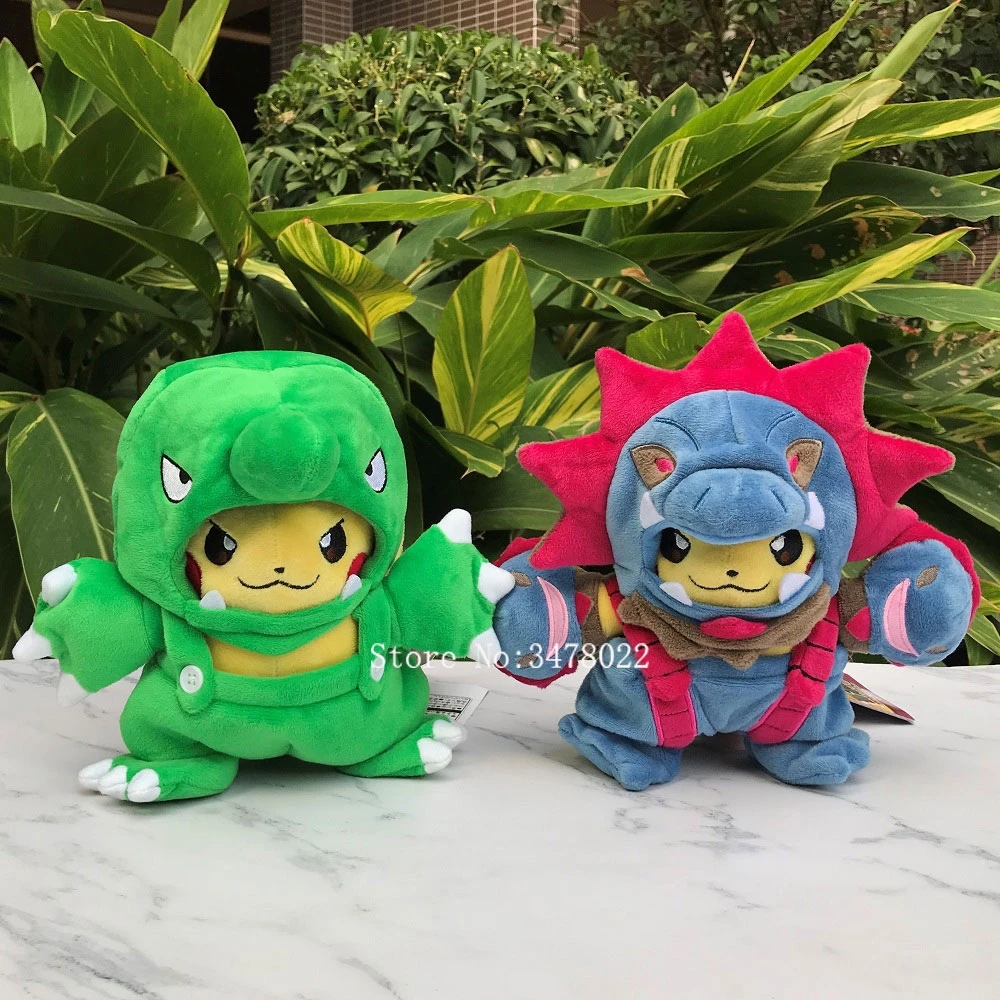 pikachu hydreigon plush
