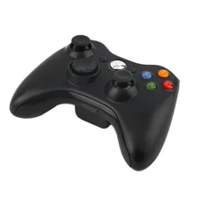 Черный красивый 2,4G беспроводной геймпад джойстик игровой пульт дистанционного управления Джойстик с ПК ресивер для microsoft для Xbox 360 консоль