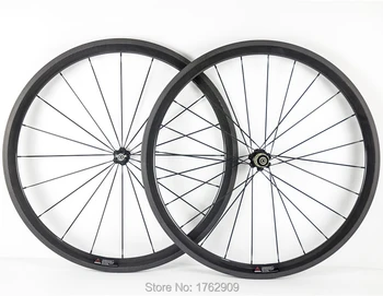 

1pair Newest lightest 700C 38mm tubular rims Road bicycle 3K UD 12K full carbon bike wheelsets hub+aero spokes+skewers Free ship